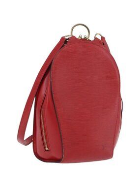 LOUIS VUITTON Epi Mabillon Backpack Castilian Red M52237